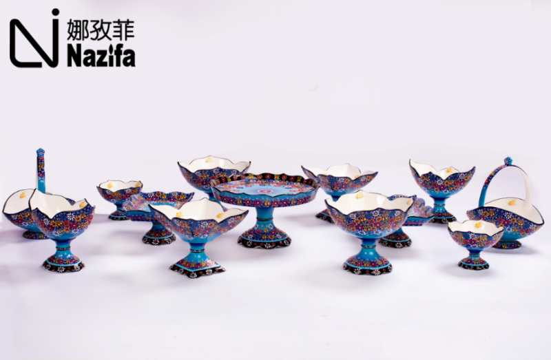 Nazifa Ziba Blue | 孜巴蓝系列