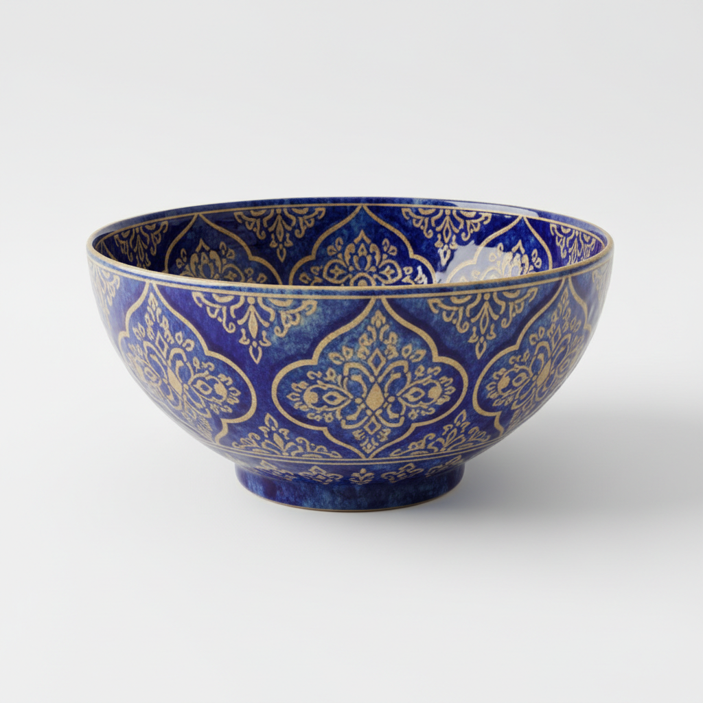 Nazifa ceramic bowl 3D view